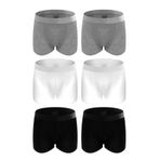 Cnt 6'lı Premium Paket Karışık Likralı Erkek Boxer