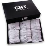 Cnt Erkek Boxer Likralı 6'lı Premium Paket - Gri Melanj