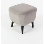 Co Art Home Dekoratif Babyface Puf 40X40X40 cm – | Oturma Odası & Makyaj Masası & Ayak Uzatma Koltuğu - 40 x 40 - Krem
