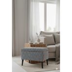 Co Art Home Sandıklı Keten Kumaş Puf | 60 x 45 x 40 |