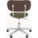 Co Deri Ofis Sandalyesi Ayarlanabilir Ergonomik - Ceviz - Yeşil
