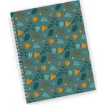 Co Notes Sert Kapak Kareli Spiralli Defter