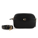 Coach Camera Bag CC386-B4/BK Siyah Kadın Omuz Çantası