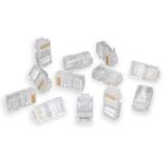 Cob8p 50'Li Paket Cat5 Cat6 Rj45 Ethernet İnternet Modem Kablosu Soketi Tüm Cat5 Cat6 Uyumlu Soket