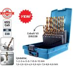 Cobalt %5 Dın 338 19 Parça Hss Matkap Uç Seti