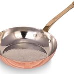 Cobper Premium Collection Burcu 14 cm Kalın Bakır Tava