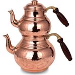 Cobper Premium Collection Teatime Bakır Çaydanlık Orta Boy