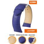 COBRA 22mm Fossil-Welder-Casio-Seiko-Omega-Armani Saat Uyumlu Deri Saat Kordonu Kayışı PUCRC22MM