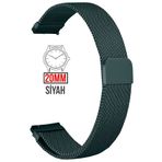 COBRA Huawei Watch Gt Gt2 Gt3 42mm Kasa Model Uyumlu 20mm Mıknatıslı Hasır Saat Kordonu MIKHSR20
