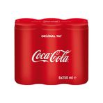Coca Cola 6x250 ml Çoklu Paket Kutu Kola