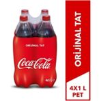 Coca-Cola Coca Cola 4 x 1 Lt