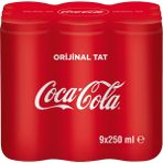 Coca-Cola Coca Cola 9*250ML - 250 ml
