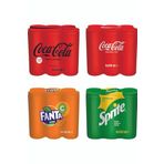 Coca-Cola Coca Cola Kutu Karma Mix-2 24X250 Ml