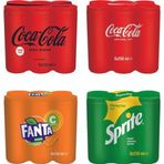 Coca-Cola Fanta - Sprite 250 ml 6 lı Kutu 4 lü Karma Paket