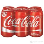 Coca-Cola Kutu 6X330 Ml kk
