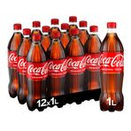 Coca-Cola Pet 1 Litre, 12'li
