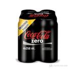 Coca-Cola Zero Kutu 4x250 Ml