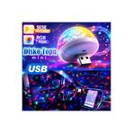 COCEM Araç İçi Mini USB RGB Disco Led Işık – Renkli Ortam Aydınlatma