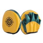 Cocoarm Mini boks pedleri, Arc Hand Target Boxing Pad Box Ped Punch pad boks pedleri, odaklama eldiveni, el praten, antrenman yastığı, kalınlaştırma, kavisli zımbalama, darbe emici antrenman boks torbası