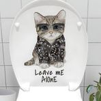 Cocoloco Home Decohandy Klozet Etiketi Leave Me Alone
