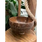 Coconut Products Jumbo Özel Tasarım Hindistan Cevizi Kase Ve Kase Altlığı - Coconut Bowl - Bowl Kasesi - Çerezlik