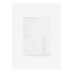 Cocoon Pamuk 4 Kat Müslin Koltuk Şalı Beyaz 130x170