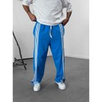 COCOPELLI Erkek Şeritli Mavi Baggy Eşofman Pantolon COC1061