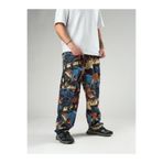 COCOPELLI Stoper Paça Müzik Desenli Erkek Baggy Pantolon COC2866
