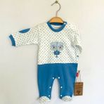 Cocopoco Bebek Tulumu 1017 - Yenidoğan - Mavi
