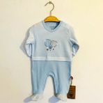 Cocopoco Bebek Tulumu 1047 - Mavi - 0 - 3 Ay