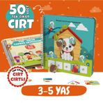 Çocuğumun Cırt Cırtlı Yapboz Tak-çıkar Aktivite Kitabı 50 Adet Cırt 3-5 Yaş, Okul Öncesi Eğitim
