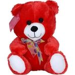 Çocuk 1181KR Selay, Kırmızı Oturan Ayı 30 cm