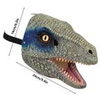 Çocuk 3D Dinozor Maskesi Rol Oynamak Sahne Performansı Başlık Jurassics Dünya Raptor Dinozor Dino Festivali Karnaval Hediyeler (Yurt Dışından) - Renkli - Yok