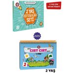 Çocuk Akademi 2 Yaş Etkinlik Seti Ve 2 Yaş Cırt Cırtlı Vakti Ikili Paket