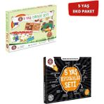Çocuk Akademi 5 Yaş Dikkat ve Zeka Geliştirme Kitapları Kolektif Yazar Eko Paket İçerik