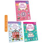 Çocuk Akademi 500+ Sticker Kitaplarım Serisi-2