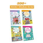 Çocuk Akademi Çocuk Akademi 500+ Sticker Kitabım Serisi 4'lü Paket