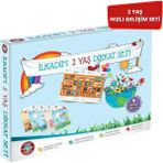 Çocuk Akademi Dikkat & Zeka Geliştirme Kitapları 2 Yaş İçin Kolektif Yazarlı 5 Kitap Seti