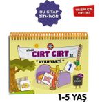 Çocuk Akademi Eğitici Cırt Cırt ile Uyku Vakti Kitabı 1-5 Yaş