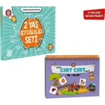Çocuk Akademi İlkadım 2 Yaş Etkinlik Seti - 16-24 Ay Şimdi Cırt Cırt Vakti Kitabı Özlem Durhat
