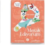 Çocuk Akademi Merak Ediyorum Hayvanlar Eğitici Resimli Kitap 2+ Yaş İçin Renkli Tasarım