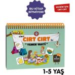 Çocuk Akademi Okul Öncesi Eğitici Kitap – Cırt Cırt ile Yemek Vakti, 1-5 Yaş Çocuklar İçin Kolektif Yazarlar