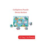 Çocuk Akademi Puzzle Deniz Kızları