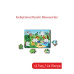 Çocuk Akademi Puzzle Dinozorlar