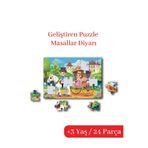 Çocuk Akademi Puzzle Masallar Diyarı
