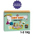 Çocuk Akademi Şimdi Cırt Cırt ile Yemek Vakti Etkinlik Kitabı