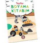 Çocuk Akademi Taşıtlar Boyama Kitabım 21x29 cm Eğlenceli ve Öğretici Renkli Aktivite