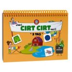 Çocuk Akademi Yayınları 3 Yaş Şimdi Cırt Cırt Vakti