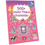 Çocuk Akademi Yayınları 500+Sticker Kitabım - Prensesler