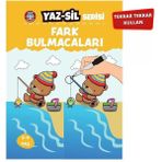 Çocuk Akademi Yayınları Çocuk Akademi Yaz Sil Serisi Fark Bulmacaları